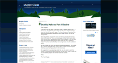 Desktop Screenshot of muggleguide.com